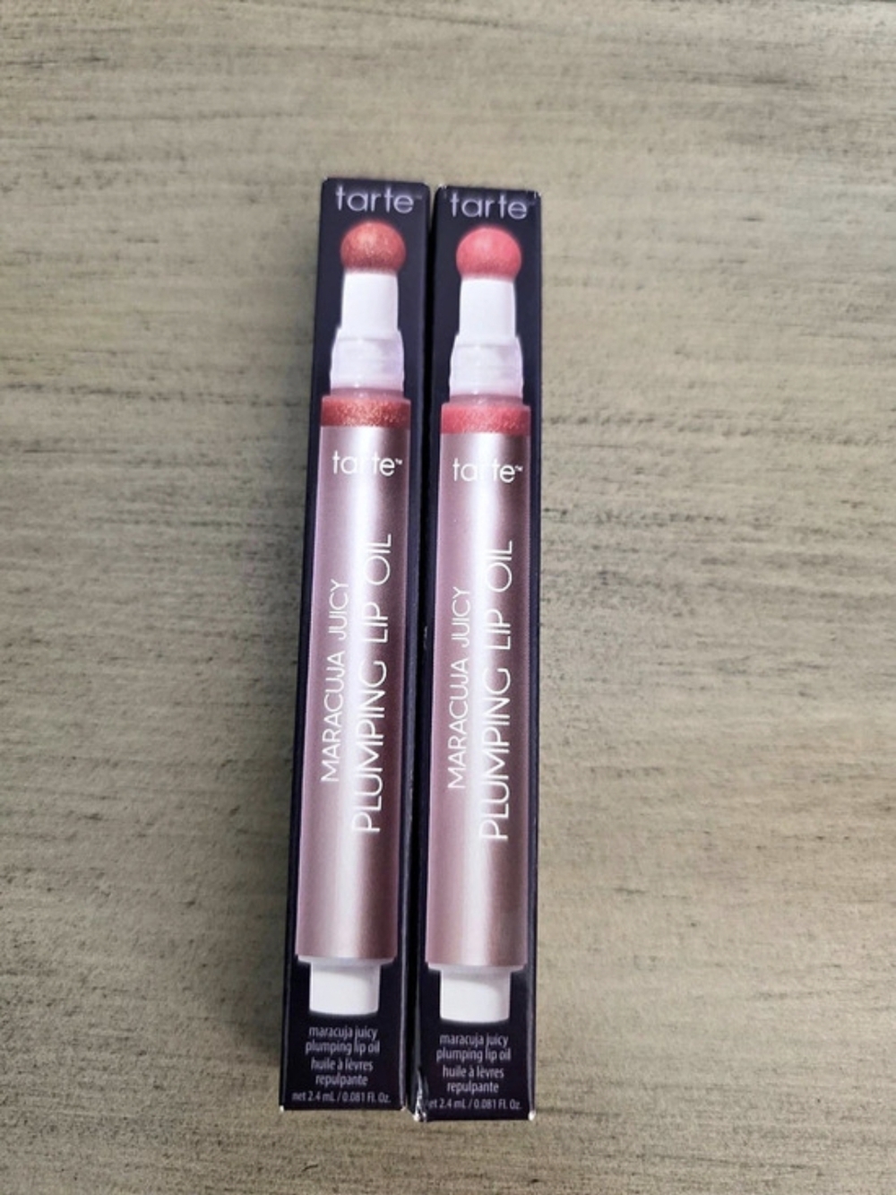tarte Maracuja Juicy Plumping Lip Oil Duo in Pink